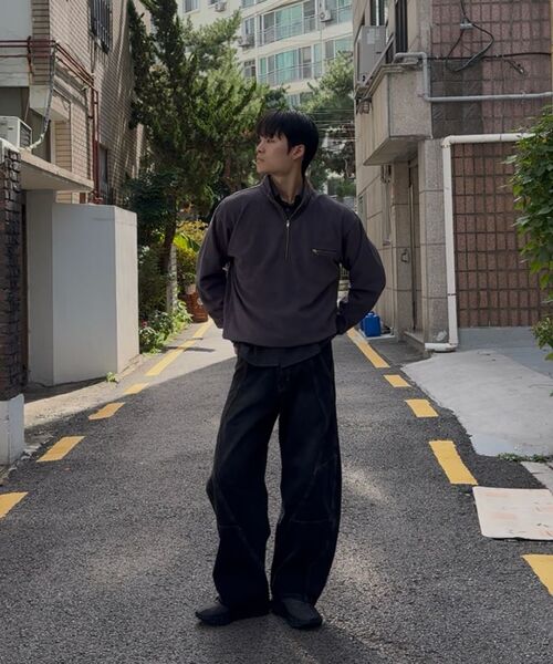 JUAN HOMME(ジュアンオム)の「ルーズドチェックシャツ(ダークネイビー)(シャツ/ブラウス・メンズ・その他・SMALL/MEDIUM/LARGE)」の5枚目の写真