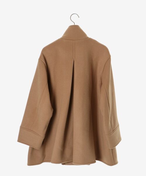 le.coeur blanc（ルクールブラン）の「スタンドネックテントラインウールコート（その他アウター・レディース・キャメル/ネイビー/ライトベージュ・38）」の20枚目の写真