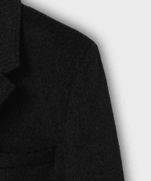 NONBLANK（ノンブランク）の「3ボタン チェスターフィールドコート_BLACK（チェスターコート・メンズ・その他・MEDIUM/LARGE/X-LARGE/XX-LARGE）」の5枚目の写真