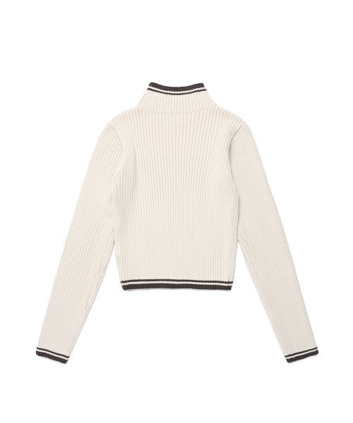 Cavish(カビシ)の「W SLAMMERS TURTLE NECK KNIT IVORY(CV2DFFK640A)(ニット/セーター・レディース・アイボリー・MEDIUM/LARGE)」の2枚目の写真
