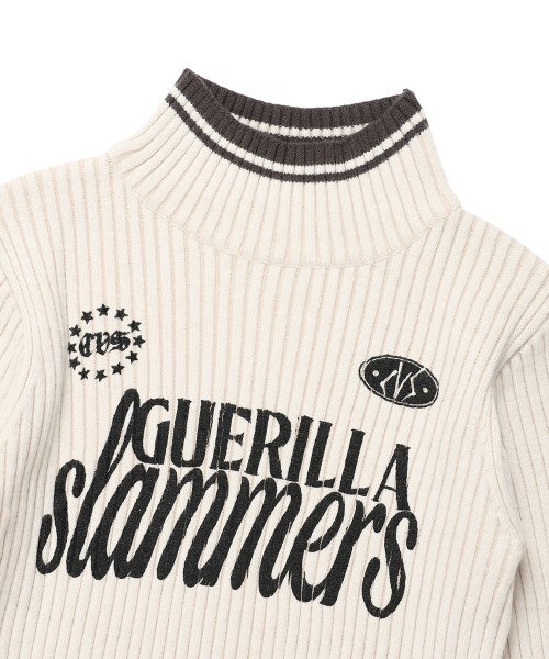 Cavish(カビシ)の「W SLAMMERS TURTLE NECK KNIT IVORY(CV2DFFK640A)(ニット/セーター・レディース・アイボリー・MEDIUM/LARGE)」の3枚目の写真
