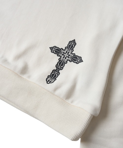 FCMM(エフシーエムエム)の「【日本限定】CROSS SWEATSHIRT / クロススウェットシャツ(スウェット・レディース・ブラウン/オフホワイト・SMALL/MEDIUM)」の19枚目の写真