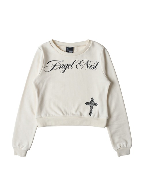 FCMM(エフシーエムエム)の「【日本限定】CROSS SWEATSHIRT / クロススウェットシャツ(スウェット・レディース・ブラウン/オフホワイト・SMALL/MEDIUM)」の18枚目の写真