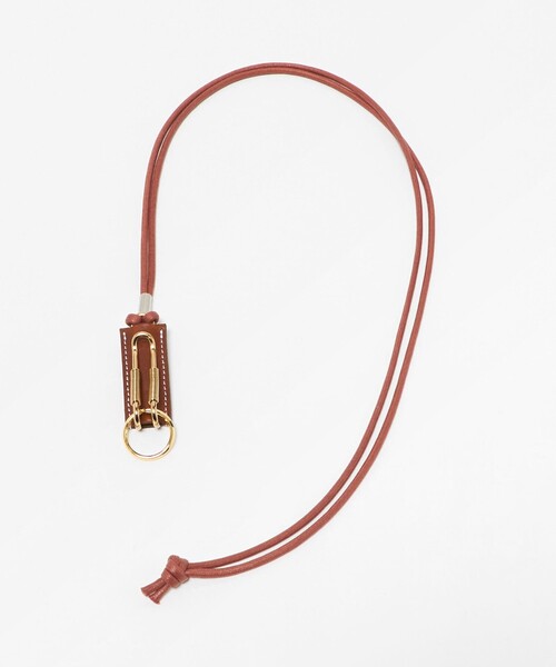 ED ROBERT JUDSON(エドロバートジャドソン)の「<ED ROBERT JUDSON × Steven Alan> CLIP NECK NECK HOLDER/ネックホルダー(ネックレス・メンズ・ブラック/ブラウン系・FREE)」の2枚目の写真