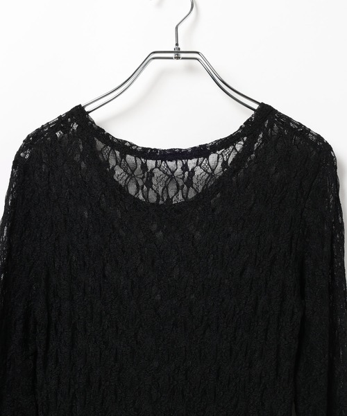 PAGEBOY(ページボーイ)の「イレヘムレイヤードワンピース(チュニック・レディース・オフホワイト/ブラック・FREE)」の18枚目の写真