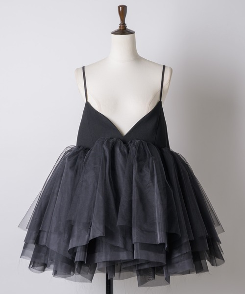 LA BELLE ETUDE(ラベルエチュード)の「ballerina Camisole(キャミソール・レディース・ブラック/ライトベージュ/カーキ・FREE)」の4枚目の写真