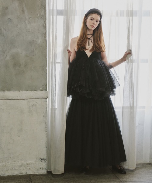 LA BELLE ETUDE(ラベルエチュード)の「ballerina Camisole(キャミソール・レディース・ブラック/ライトベージュ/カーキ・FREE)」の22枚目の写真