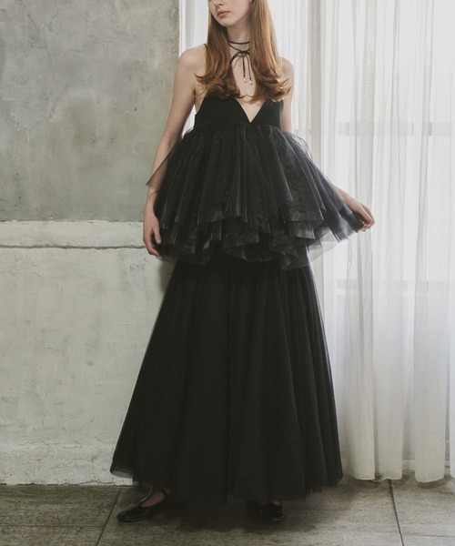 LA BELLE ETUDE(ラベルエチュード)の「ballerina Camisole(キャミソール・レディース・ブラック/ライトベージュ/カーキ・FREE)」の21枚目の写真