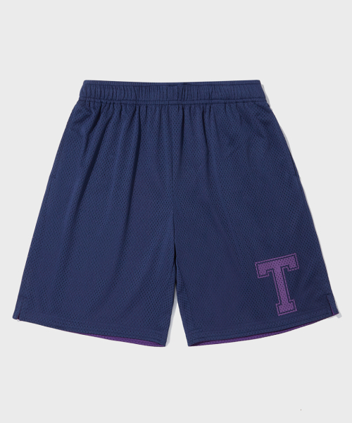 OUTSTANDING(アウトスタンディング)の「REVERSIBLE MESH SHORTS_NAVY/PURPLE(その他パンツ・レディース・その他・MEDIUM/LARGE/SMALL)」の9枚目の写真