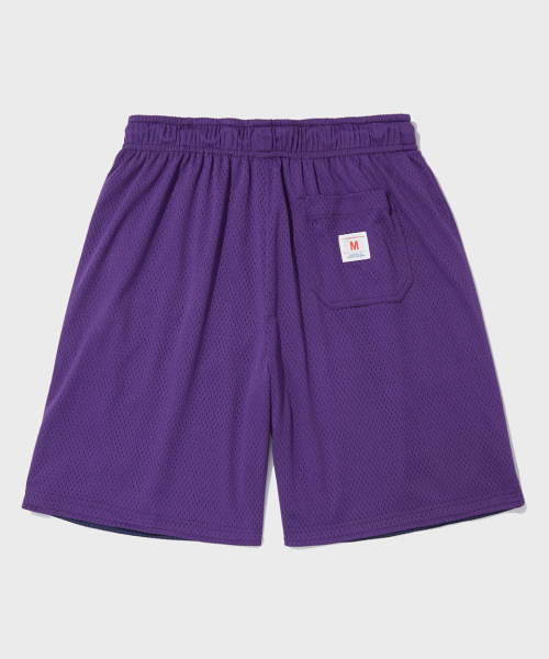 OUTSTANDING(アウトスタンディング)の「REVERSIBLE MESH SHORTS_NAVY/PURPLE(その他パンツ・レディース・その他・MEDIUM/LARGE/SMALL)」の3枚目の写真