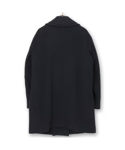 AOYAMA（アオヤマ）の「【カシミヤブレンド】ウールショート丈Pコート（ピーコート・レディース・ネイビー・M）」の5枚目の写真