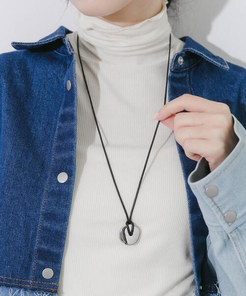 SMELLY（スメリー）の「メタルラウンドコードネックレス（ネックレス・レディース・シルバー系その他・-）」の3枚目の写真