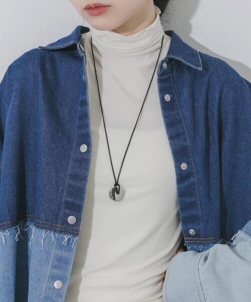 SMELLY（スメリー）の「メタルラウンドコードネックレス（ネックレス・レディース・シルバー系その他・-）」の4枚目の写真