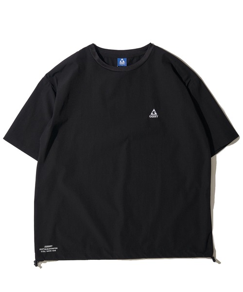 GERRY(ジェリー)の「【GERRY/ジェリー】接触冷感 裾ドローコード ストレッチナイロン ショートスリーブTシャツ(Tシャツ/カットソー・メンズ・グレイッシュベージュ/ブラック/ブラウン・X-LARGE/LARGE/MEDIUM)」の4枚目の写真