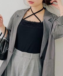 continuer de NICE CLAUP（コンティニューデナイスクラップ）の「カップ付きマルチWAYキャミ（キャミソール）」