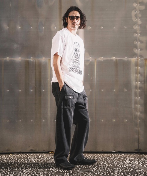 WONDER WALL MOTEL(ワンダーウォールモーテル)の「mp14449-AGING BLACK DENIM BUSH PANTS ブラックデニムブッシュパンツ(26SSPT006)(デニムパンツ・メンズ・ブラック・XL/L/M/S)」の6枚目の写真