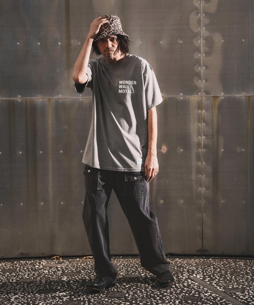 WONDER WALL MOTEL(ワンダーウォールモーテル)の「mp14449-AGING BLACK DENIM BUSH PANTS ブラックデニムブッシュパンツ(26SSPT006)(デニムパンツ・メンズ・ブラック・XL/L/M/S)」の12枚目の写真