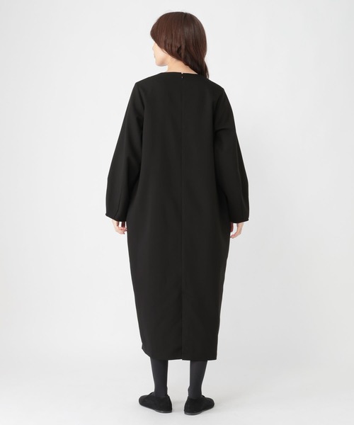 WEB限定】キーネックフォルムワンピース《オケージョン2026SS