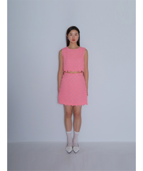 BOMNAL BOUTIQUE（ボムナルブティック）の「クロエブラウス _ ピンク（シャツ/ブラウス・レディース・その他・SMALL/MEDIUM）」の2枚目の写真