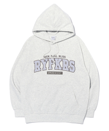 RAYFIKERS（レイフィカース）の「ブリスロゴパッチフードパーカー MQ6TU138_OATMEAL（パーカー）」