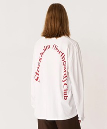 Stockholm Surfboard Club/ストックホルムサーフボードクラブ 長袖Tシャツ Back Logo Longsleeve