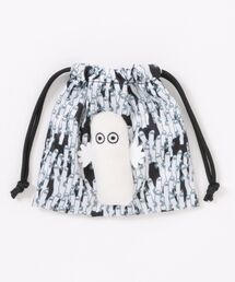 MOOMIN（ムーミン）の「【 MOOMIN / ムーミン 】 ボアボディ巾着　NJI（ポーチ）」