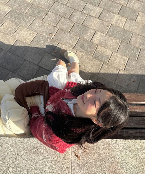 BELLOL（ベロエル）の「Ruffle layered shirt dress IVORY（ワンピース・レディース・その他・FREE）」の4枚目の写真