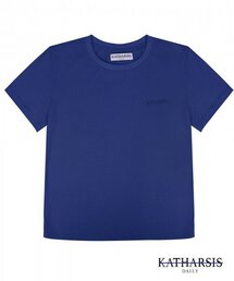 ベーシック半袖Tシャツ（コバルトブルー）_FREE