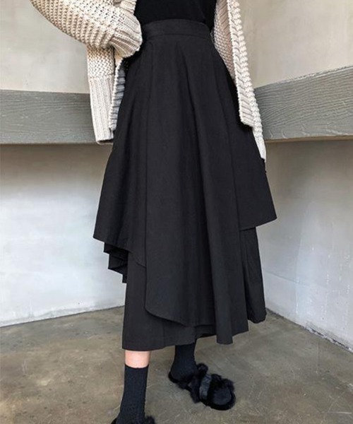 Flugge(フラッジー)の「ランダムフレアパンツ(その他パンツ・レディース・ブラック/ブラウン・MEDIUM/LARGE)」の3枚目の写真