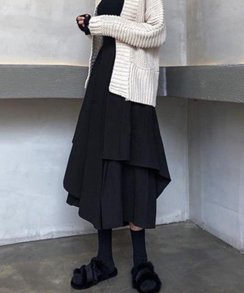 Flugge(フラッジー)の「ランダムフレアパンツ(その他パンツ・レディース・ブラック/ブラウン・MEDIUM/LARGE)」の7枚目の写真