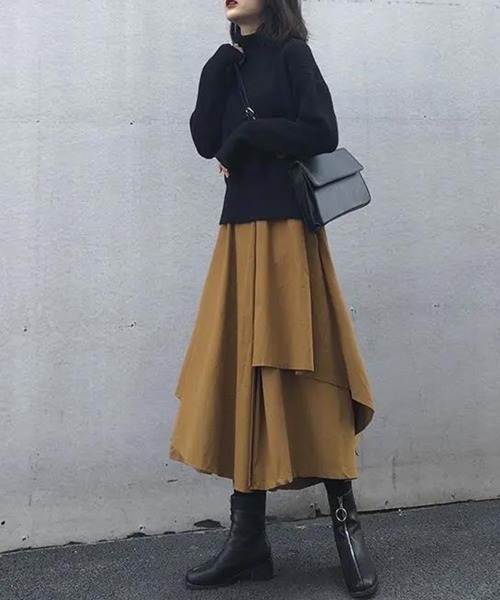 Flugge(フラッジー)の「ランダムフレアパンツ(その他パンツ・レディース・ブラック/ブラウン・MEDIUM/LARGE)」の12枚目の写真