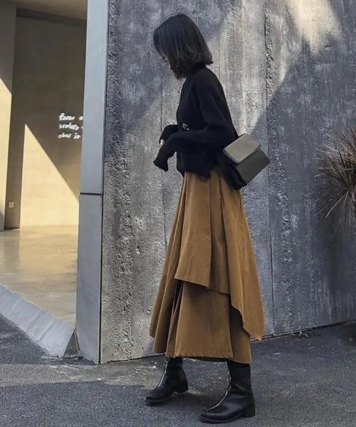 Flugge(フラッジー)の「ランダムフレアパンツ(その他パンツ・レディース・ブラック/ブラウン・MEDIUM/LARGE)」の15枚目の写真