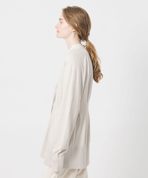 AEWEN MATOPH（イウエン マトフ）の「＜AEWEN MATOPH＞ウエストタックニットカーディガン ‐ウォッシャブル‐（カーディガン/ボレロ・レディース・ダークグレー/ナチュラル・FREE）」の15枚目の写真