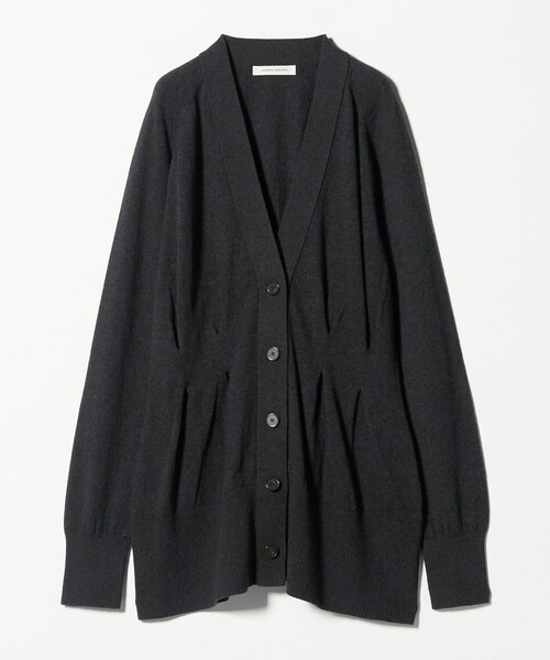 AEWEN MATOPH（イウエン マトフ）の「＜AEWEN MATOPH＞ウエストタックニットカーディガン ‐ウォッシャブル‐（カーディガン/ボレロ・レディース・ダークグレー/ナチュラル・FREE）」の17枚目の写真