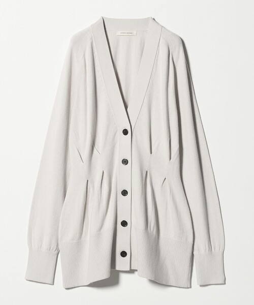 AEWEN MATOPH（イウエン マトフ）の「＜AEWEN MATOPH＞ウエストタックニットカーディガン ‐ウォッシャブル‐（カーディガン/ボレロ・レディース・ダークグレー/ナチュラル・FREE）」の22枚目の写真