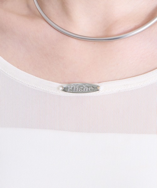 Elishe(エリシェ)の「シアギャザートップス(Tシャツ/カットソー・レディース・ホワイト/ピンク/ブラック/ライトブルー・FREE)」の19枚目の写真