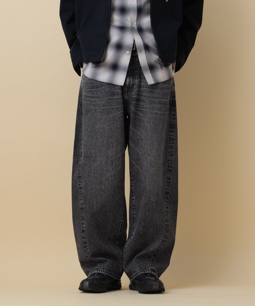 12oz Barrel Leg Super Buggy Denim pants/デニムバレルパンツ（デニム