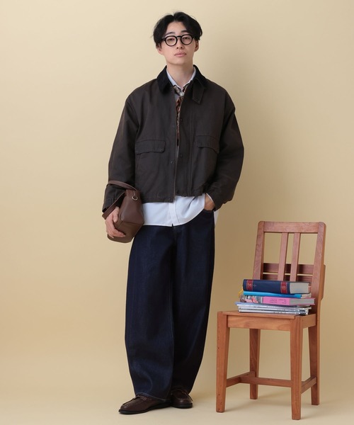 RAGEBLUE（レイジブルー）の「12oz Barrel Leg Super Buggy Denim pants/デニムバレルパンツ（デニムパンツ・メンズ・ダークグレー/ネイビー/ブルー・SMALL/MEDIUM/LARGE）」の16枚目の写真