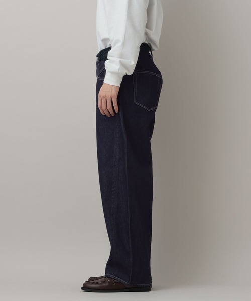 RAGEBLUE（レイジブルー）の「12oz Barrel Leg Super Buggy Denim pants/デニムバレルパンツ（デニムパンツ・メンズ・ダークグレー/ネイビー/ブルー・SMALL/MEDIUM/LARGE）」の21枚目の写真