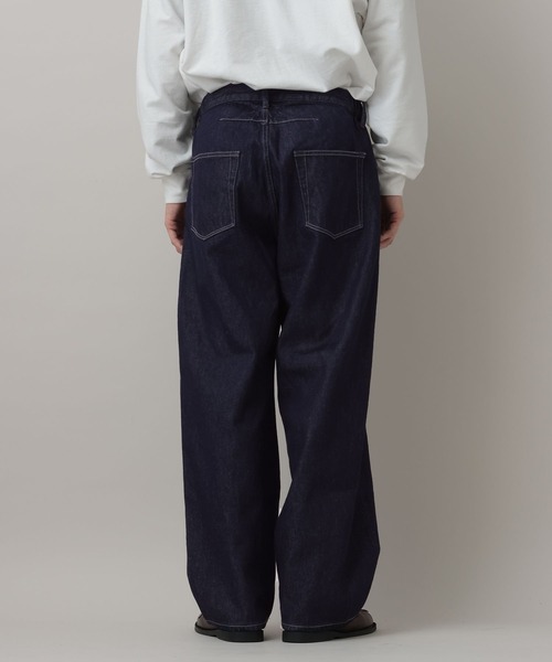 RAGEBLUE（レイジブルー）の「12oz Barrel Leg Super Buggy Denim pants/デニムバレルパンツ（デニムパンツ・メンズ・ダークグレー/ネイビー/ブルー・SMALL/MEDIUM/LARGE）」の22枚目の写真