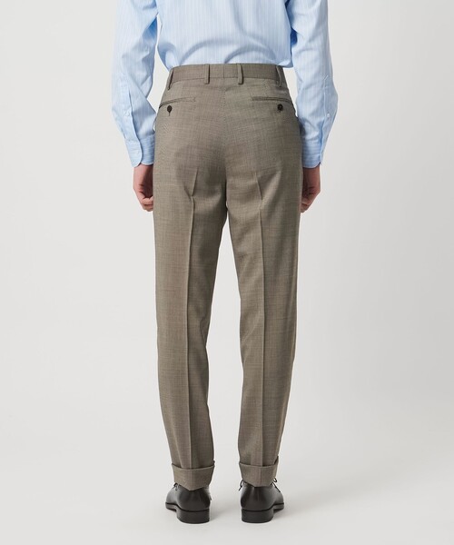 UNITED ARROWS(ユナイテッドアローズ)の「山栄 ハウンドトゥース シングル 3ボタン スーツ REGULAR MODEL(セットアップ・メンズ・ブラウン系・50/46/48)」の10枚目の写真