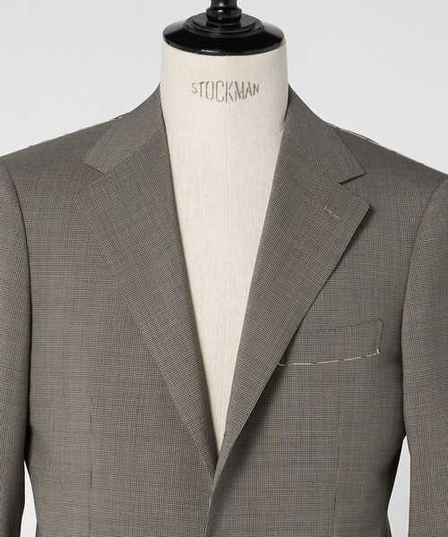 UNITED ARROWS(ユナイテッドアローズ)の「山栄 ハウンドトゥース シングル 3ボタン スーツ REGULAR MODEL(セットアップ・メンズ・ブラウン系・50/46/48)」の14枚目の写真