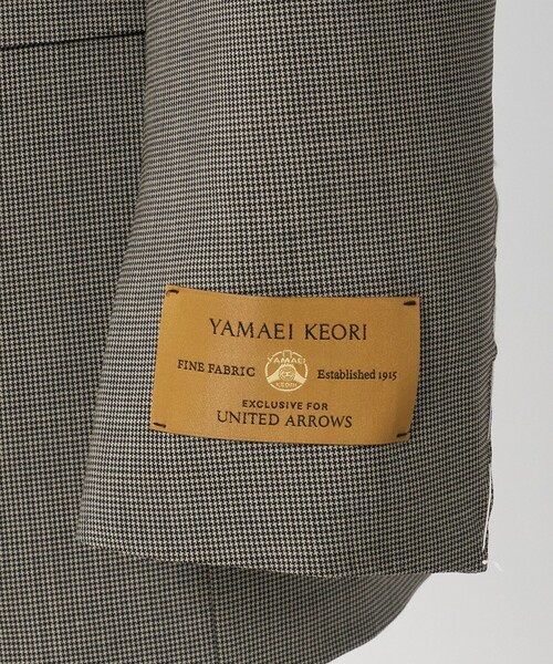 UNITED ARROWS(ユナイテッドアローズ)の「山栄 ハウンドトゥース シングル 3ボタン スーツ REGULAR MODEL(セットアップ・メンズ・ブラウン系・50/46/48)」の16枚目の写真