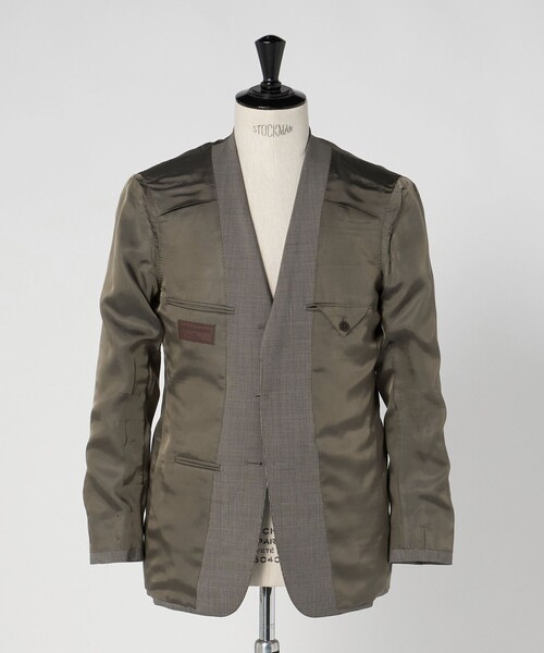 UNITED ARROWS(ユナイテッドアローズ)の「山栄 ハウンドトゥース シングル 3ボタン スーツ REGULAR MODEL(セットアップ・メンズ・ブラウン系・50/46/48)」の20枚目の写真