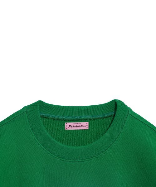 HIGH SCHOOL DISCO（ハイスクールディスコ）の「BLACK RABBIT SWEATSHIRT_GREEN（スウェット・レディース・その他・FREE）」の3枚目の写真