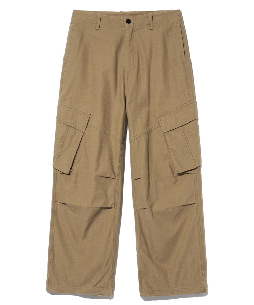 BROWNBREATH(ブラウンブレス)の「PARACHUTE CARGO PANTS - BEIGE(その他パンツ・レディース・その他・XL)」の1枚目の写真