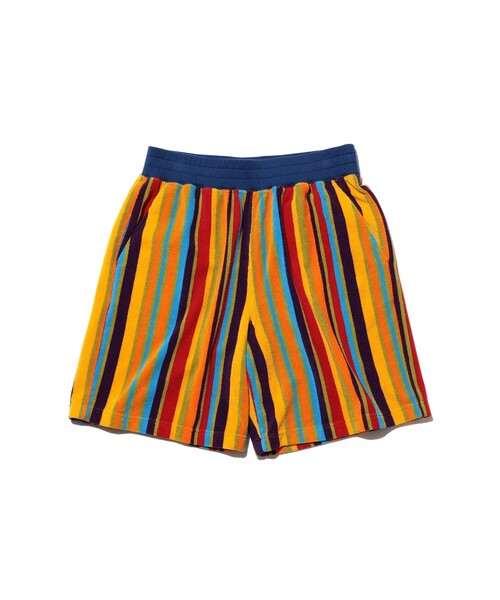 BEAMS PLUS(ビームスプラス)の「Pile Shorts Multi Stripe(その他パンツ・メンズ・その他・SMALL/MEDIUM/LARGE/X-LARGE)」の1枚目の写真