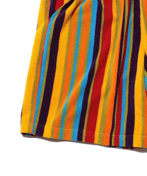 BEAMS PLUS(ビームスプラス)の「Pile Shorts Multi Stripe(その他パンツ・メンズ・その他・SMALL/MEDIUM/LARGE/X-LARGE)」の6枚目の写真