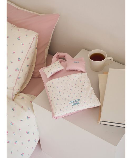 Sleep】バリエーションプリントベッドサイドポーチ（寝具）｜gelato