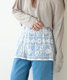 CIAOPANIC TYPY | 【india】チュールレースミニスカート(スカート)